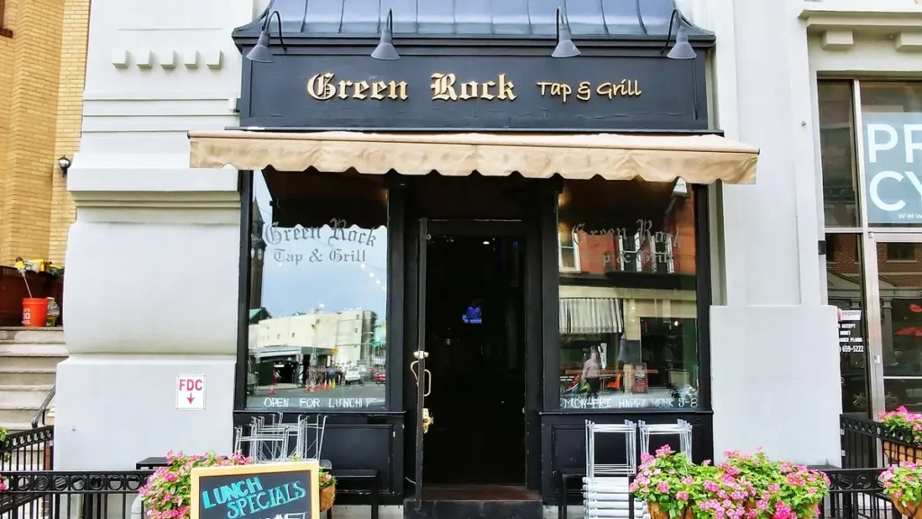 Green Rock in Hoboken