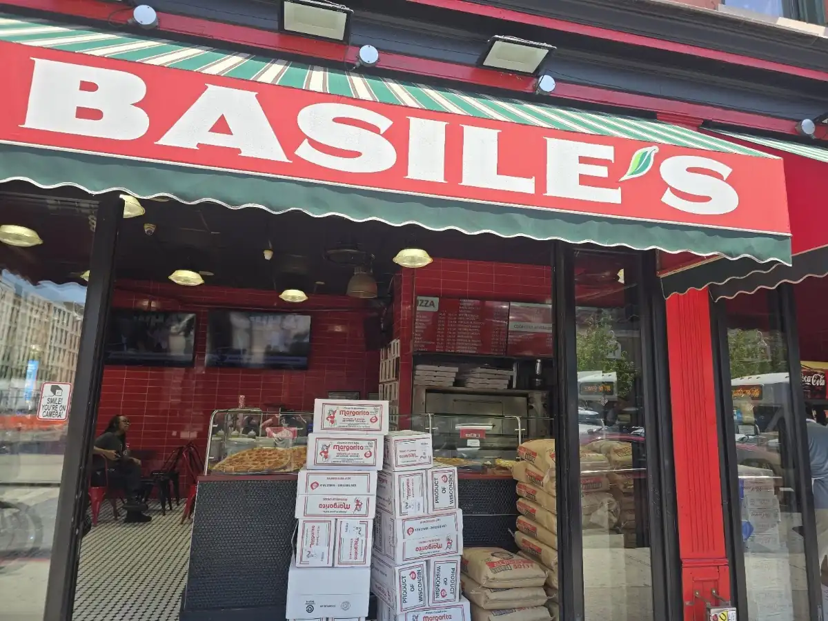 Basile’s Pizza in Hoboken, NJ