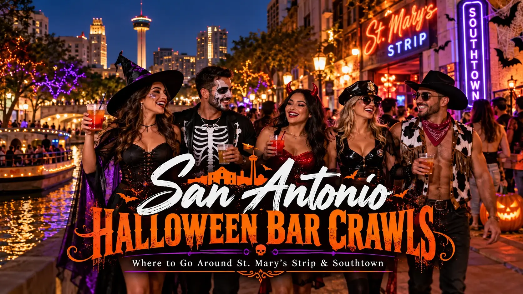San Antonio Halloween Bar Crawl